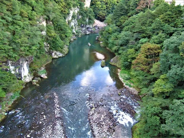 Kinu-Tateiwa Otsuribashi Suspension Bridge