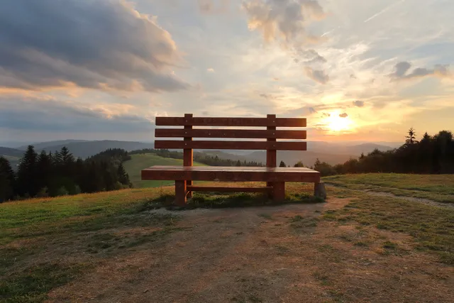 The bench of love in Skalite