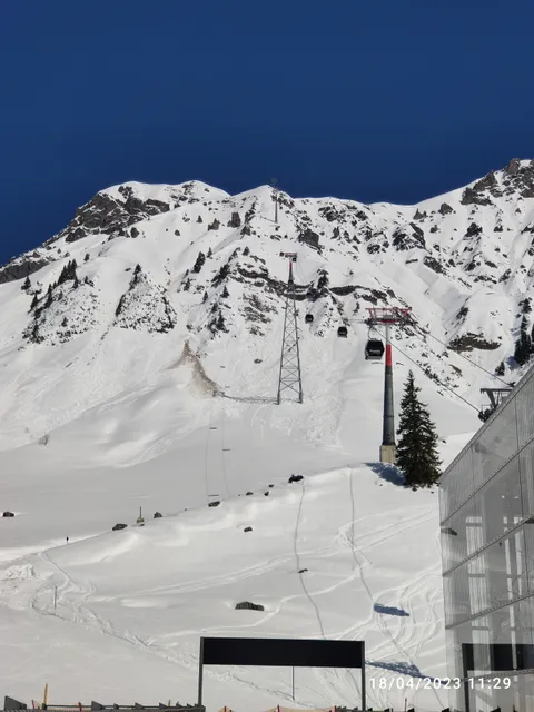 Flexenbahn, Talstation