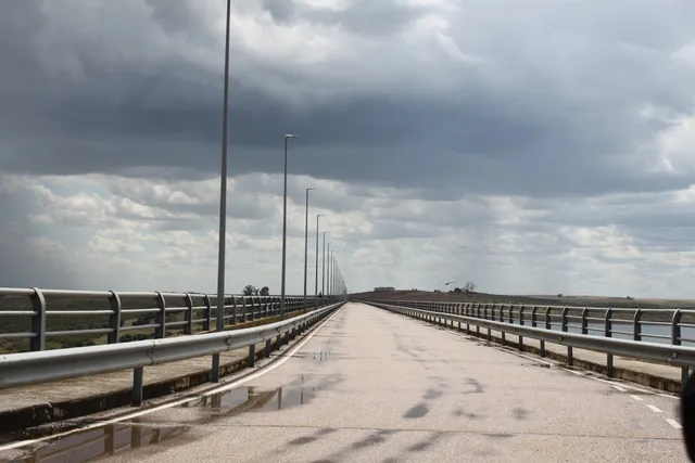 Presa del Embalse de Sierra Brava