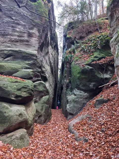 Studený průchod v Českém ráji