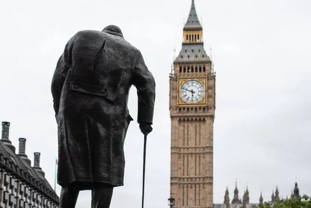 Sir Winston Churchill statue