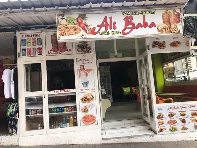 Alí Baba kebab pizza