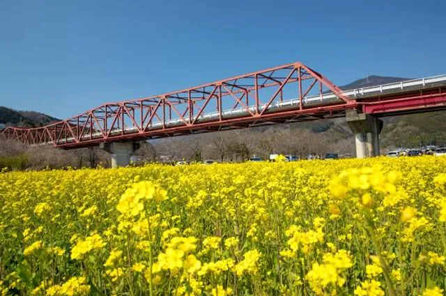 The flood plain square in Hata no Mae