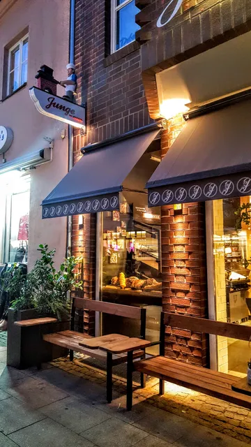 Junge Die Bäckerei.