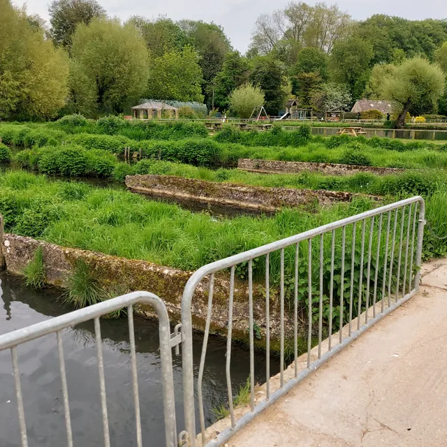 Bibury Trout farm car park