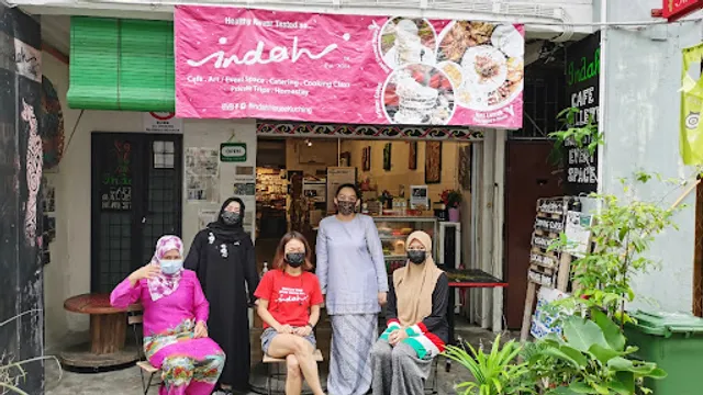 Indah Cafe. Art & Event Space. Cooking Class