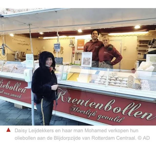 Oliebollenkraam Rotterdam Centraal
