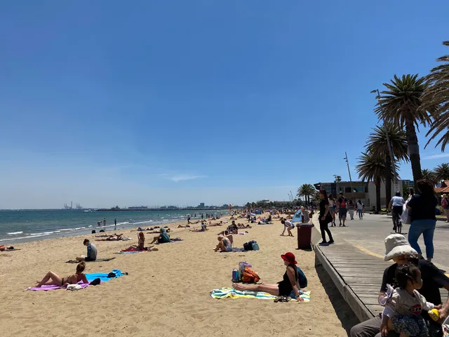 St Kilda beach