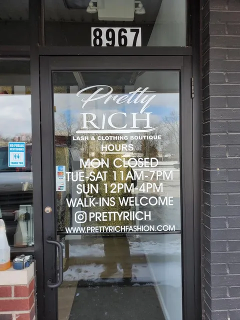 PrettyRich Lash and Clothing boutique