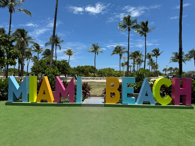 Miami Beach Sign
