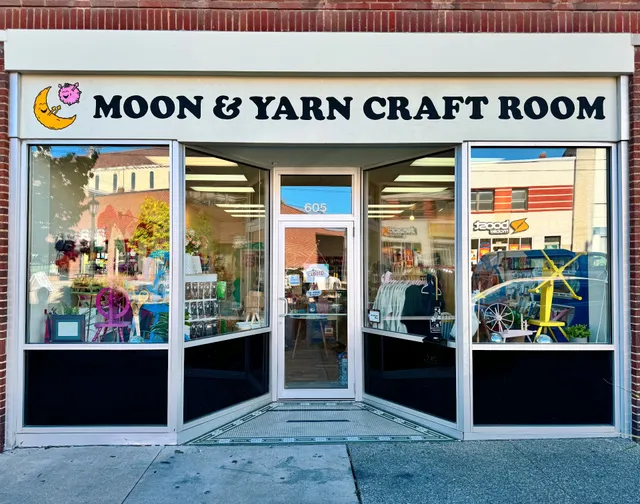 Moon & Yarn Craft Room
