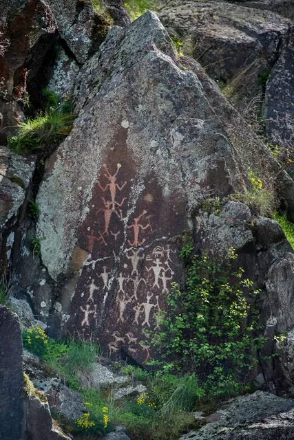 Buffalo Eddy Petrolgyphs - Nez Perce National Historical Park
