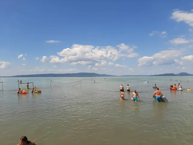 Balatonfenyves Lower open beach