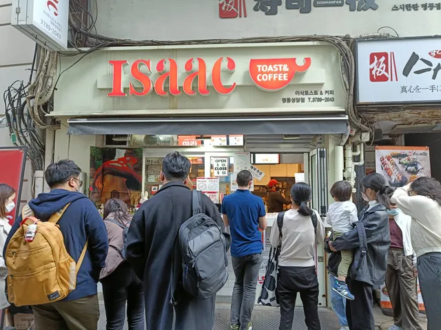Isaac Toast & Coffee Myeongdong Cathedral