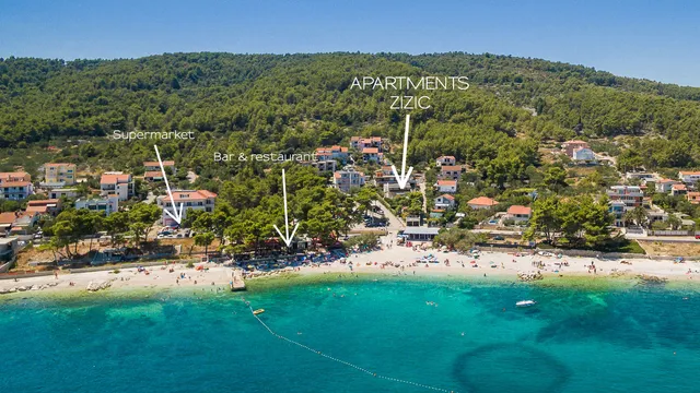 Apartments Zizic - Slatine, Ciovo island, Croatia