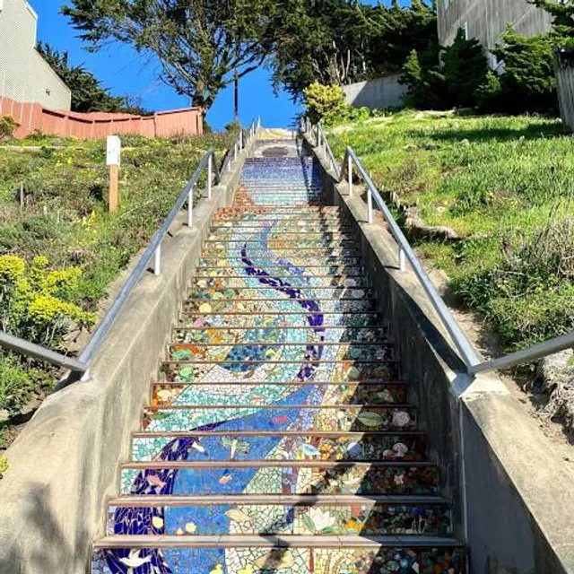 16th Avenue Tiled Steps