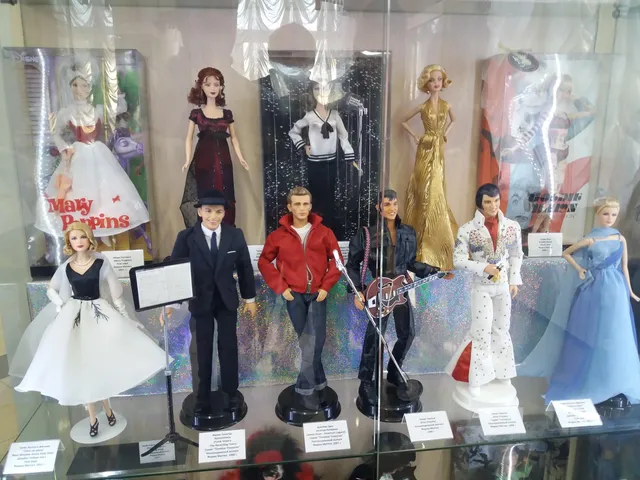 Museum collection dolls