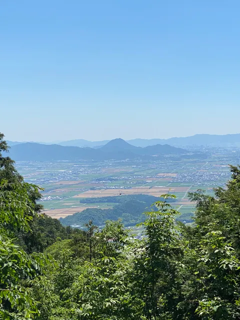 Kinugasayama Mountain Hiking Triangulation Point
