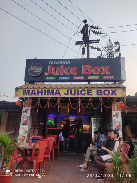 Mahima juice box