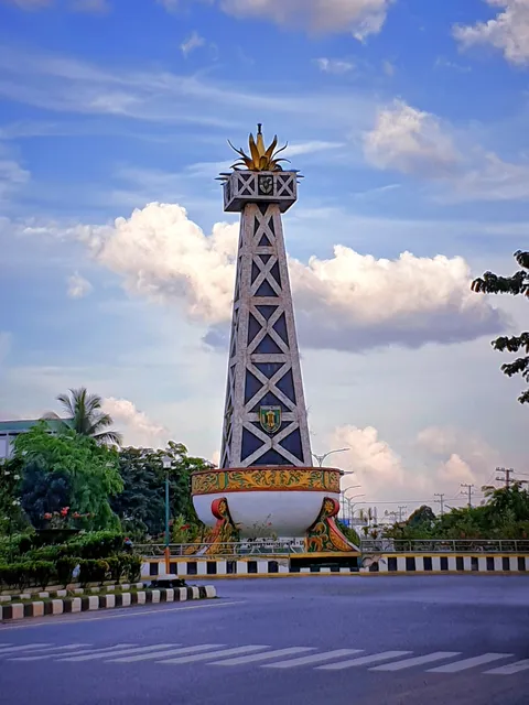 Torch monument district. Tabalong