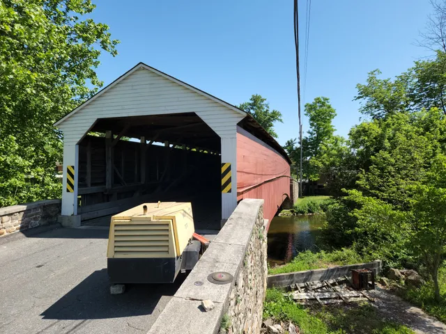 Historic Pleasantville Covered Bridge