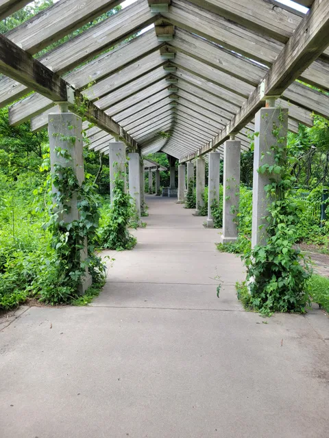 Minnehaha Falls Pergola Garden