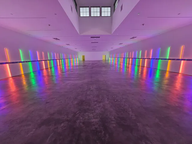 Dan Flavin Installation at Richmond Hall