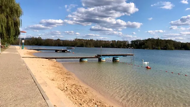 Großkrotzenburger See Strandbad Spessartblick