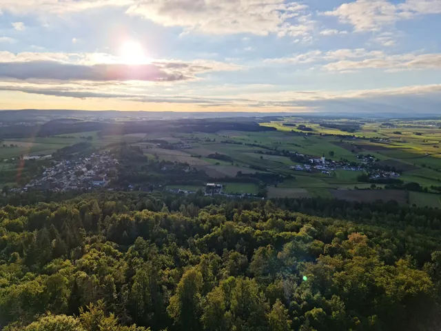 Aussichtsturm auf dem Rauhen Kulm