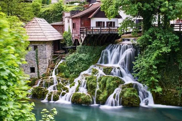 Rastoke waterfalls