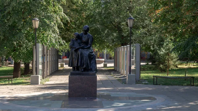 Monument to the first teacher