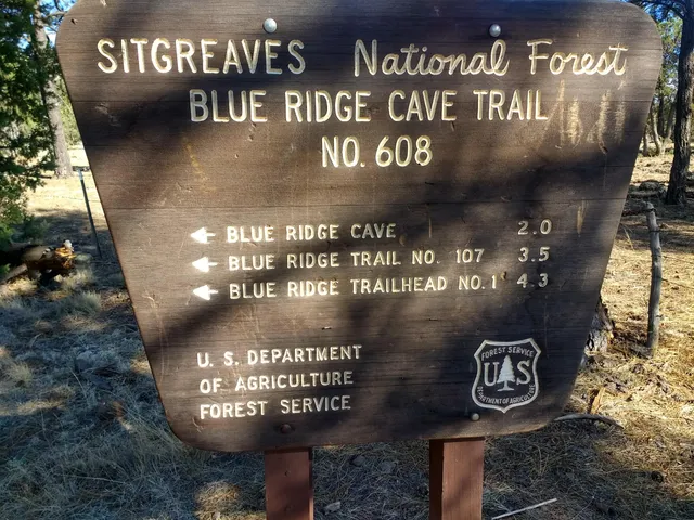 Blue Ridge Cave Trailhead