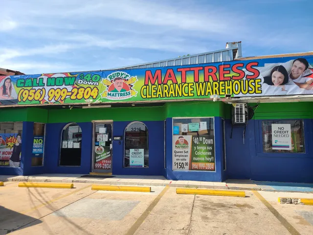 Rudy's Mattress & Sofas Clearance Warehouse Laredo TX.