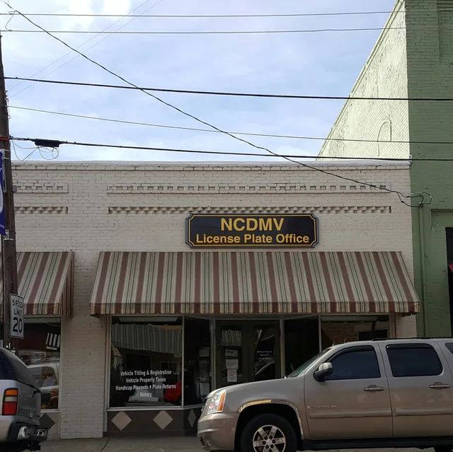 Angier DMV License Plate & Vehicle Registration