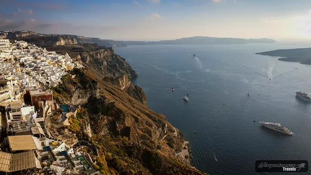 Santorini Cable Car - Upper Station