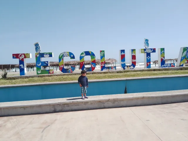 Letras emblemáticas de Tecolutla Veracruz