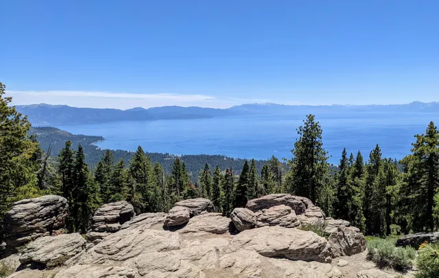 Brockway Summit Tahoe Rim Trail Trailhead