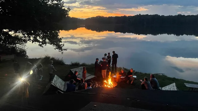Hochseilgarten Moritzburg am Mittelteich
