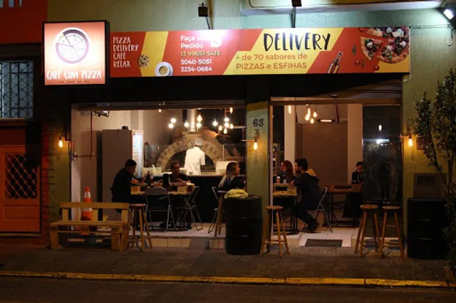 Café com Pizza de Santos