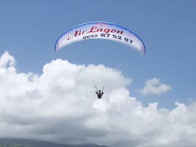 AIR LAGON PARAPENTE A LA REUNION - Baptemes parapente Saint leu