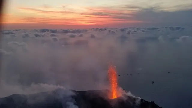 The Volcano Walking
