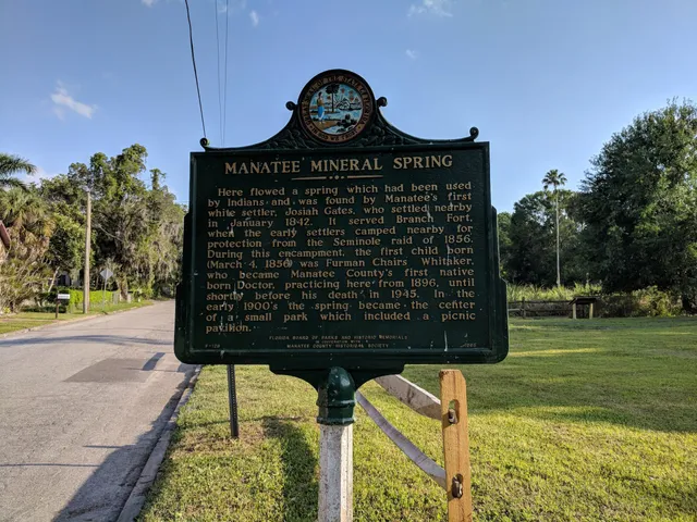 Manatee Mineral Spring Park