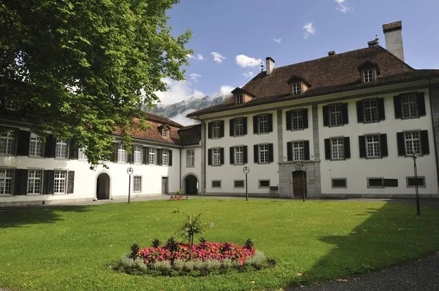 Monastery and Interlaken Castle
