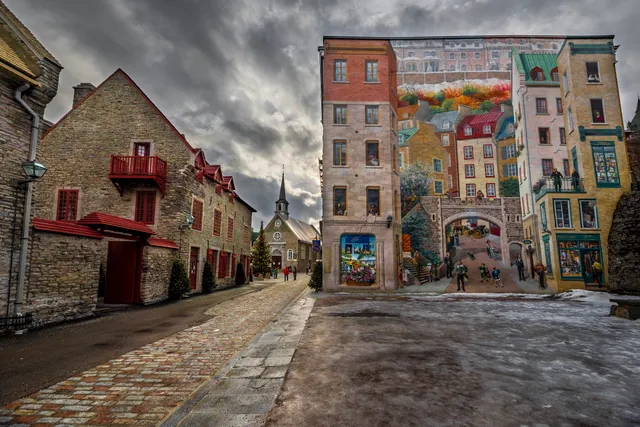 Quebec City Mural