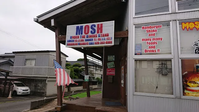 Mosh under the diners stand