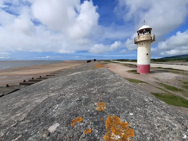 Hodbarrow Point Lighthouse