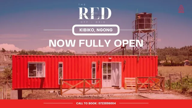 The Red Container Off - Grid