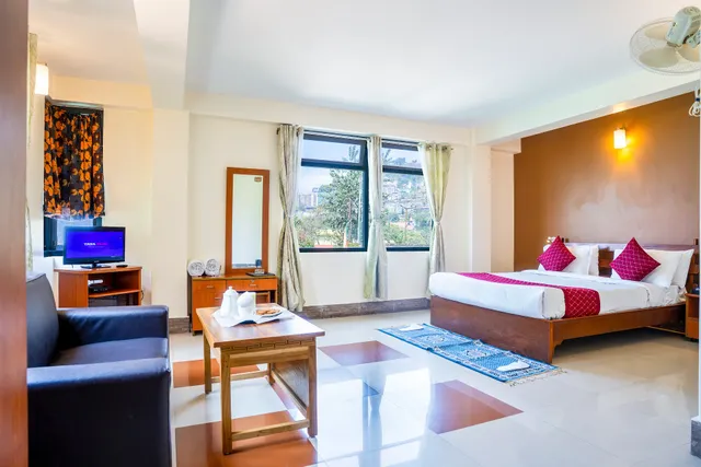 Sparrow Juniper Tree Near MG Marg