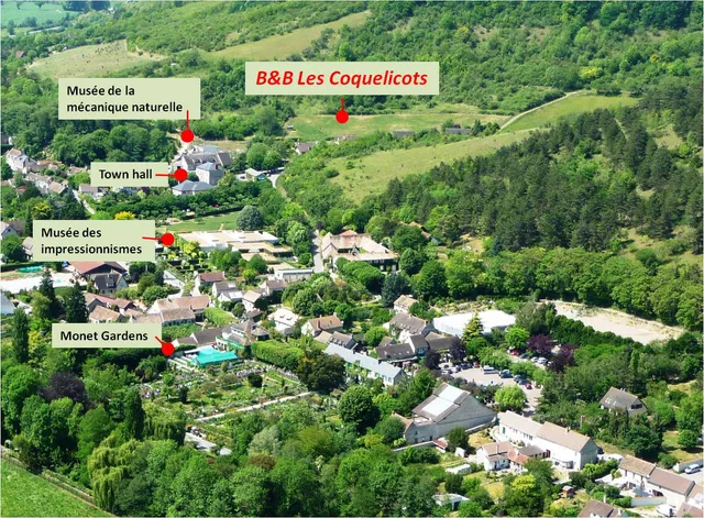 Maison d'hôtes Les Coquelicots à GIVERNY